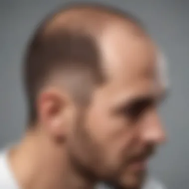 Environmental Aspects of Hair Loss Infographic on environmental factors contributing to baldness