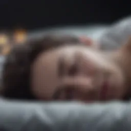 Visual representation of sleep stages and cycles