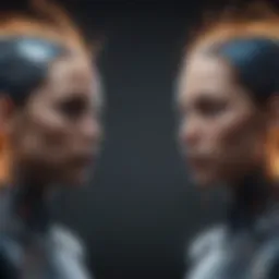 Electric twins phenomenon visual representation