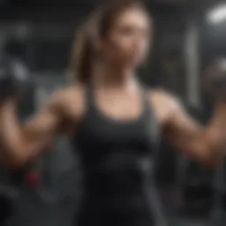 Dynamic representation of weight training intensity levels