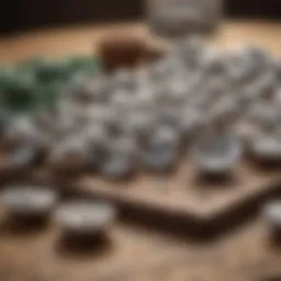 Close-up of zinc-rich foods on a wooden table